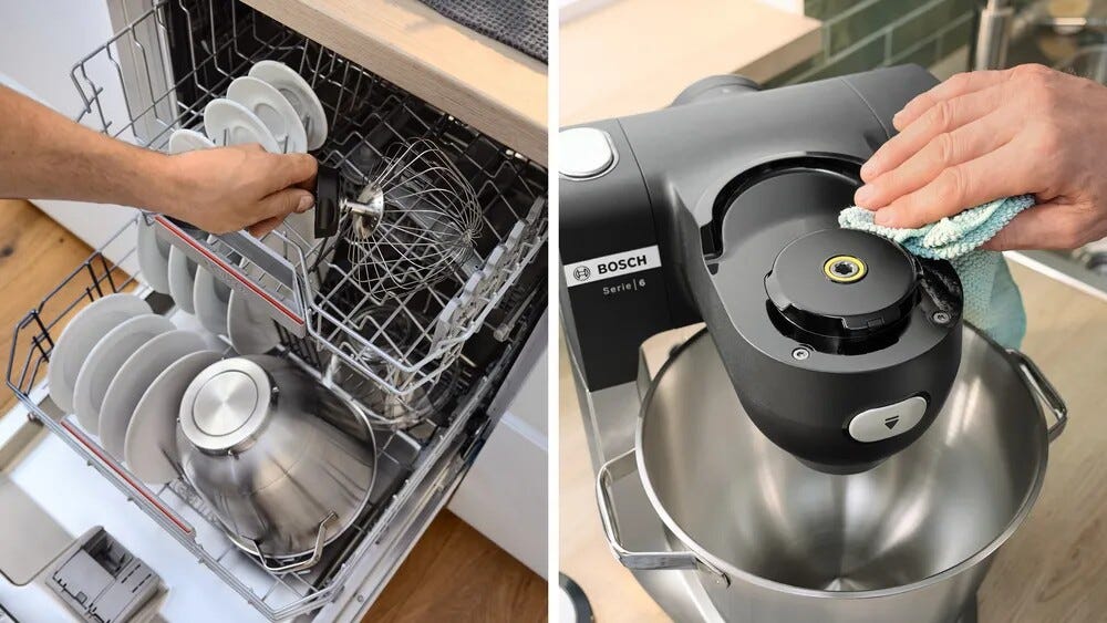 Bosch MUMS6ZS17 6 Robot da cucina multifunzione - 5,5 lt - nero / acciaio spazzolato