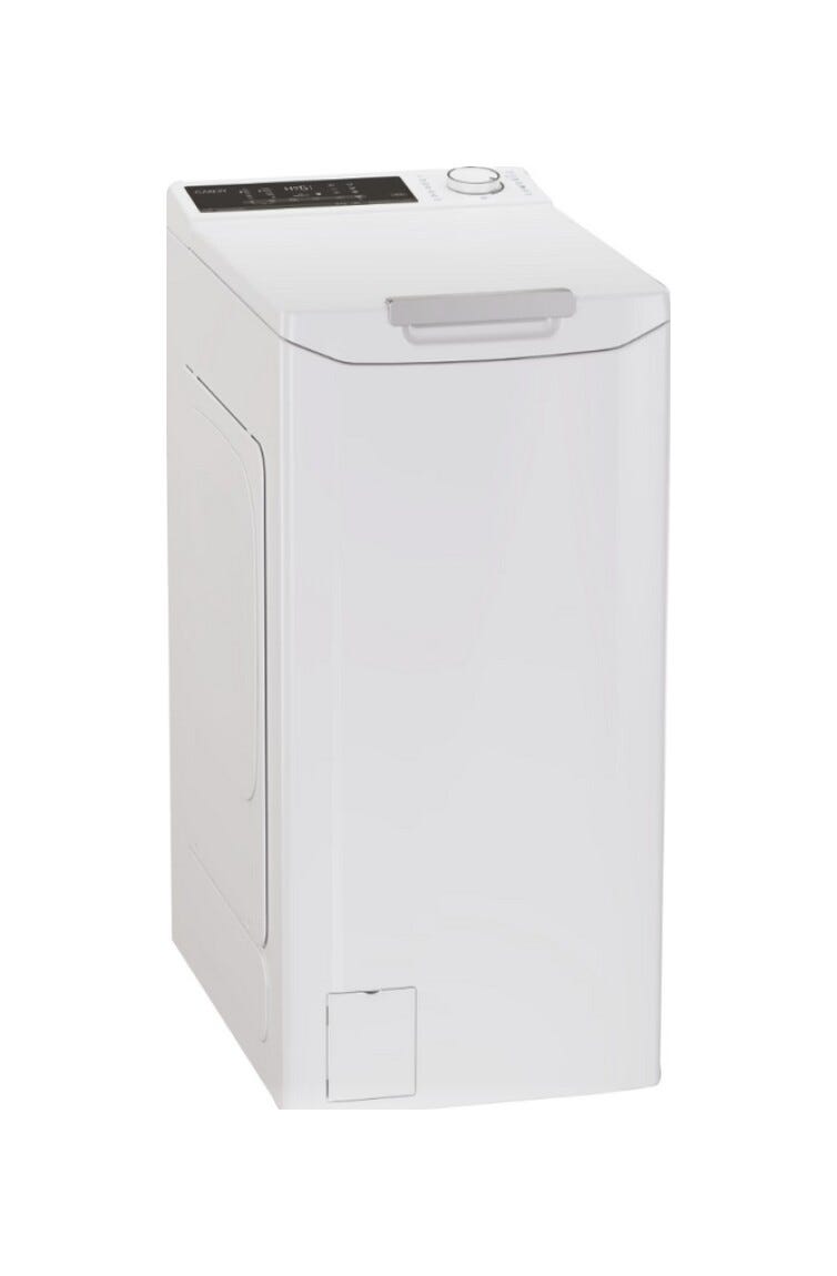 Candy TCA284TM5-S ProWash 500 Lavatrice a carica dall'alto cm. 41 - 8 kg - bianco