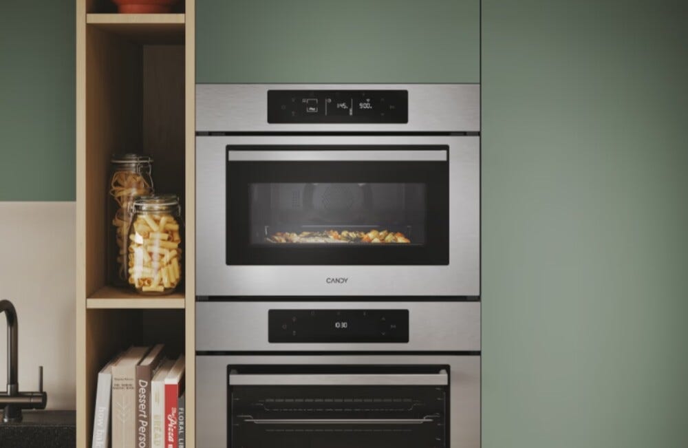 Candy CA4MWP9G6NQB 800 Forno microonde da incasso cm. 60 h. 46 - nero