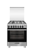 Glem SA664MI6 Specialista Cucina da accosto cm. 60 - 4 fuochi a gas - inox
