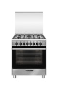 Glem SA765VI Specialista Cucina da accosto cm. 70 - 5 fuochi a gas - inox