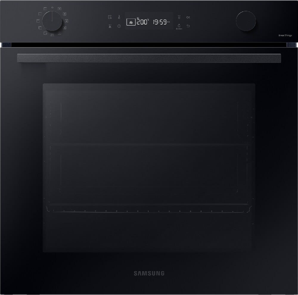 Samsung NV7B41307AK Forno multifunzione 76 L, pirolitico, Wi‑Fi integrato, vetro nero