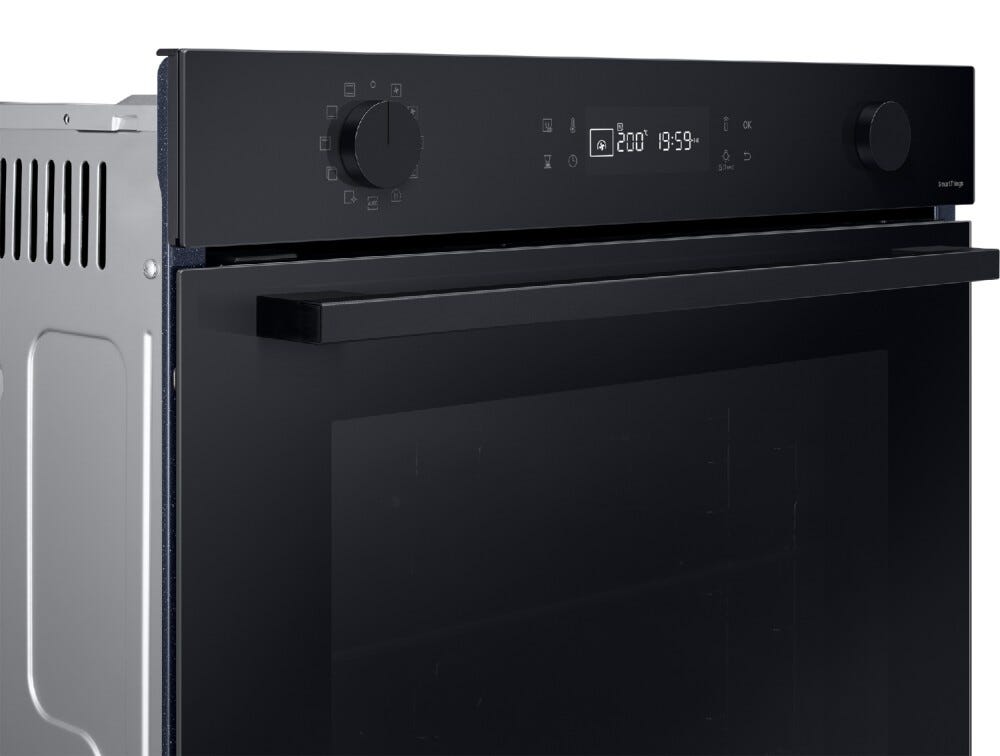 Samsung NV7B41307AK Forno multifunzione 76 L, pirolitico, Wi‑Fi integrato, vetro nero