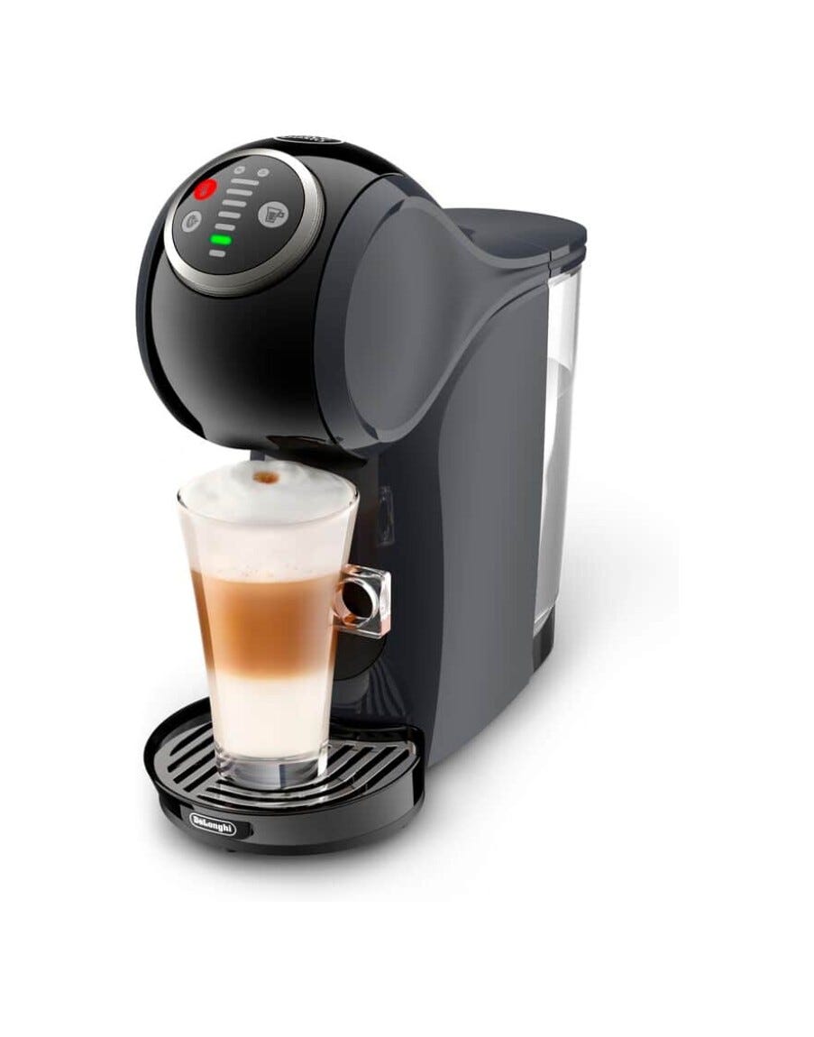 De Longhi EDG315.CGY Dolce Gusto Genio Macchina per caffè automatica - grigio/nero