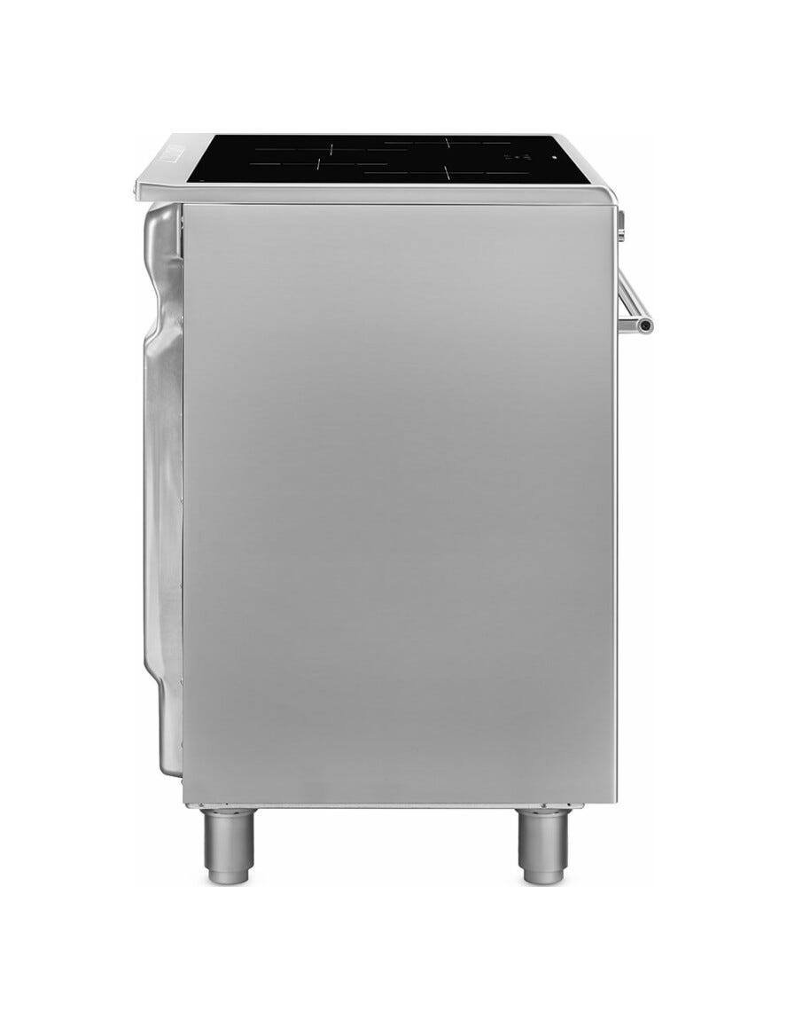 Smeg CG90CIXT Classica Cucina da accosto cm. 90x60 - 4 zone induzione + 1 forno elettrico - inox
