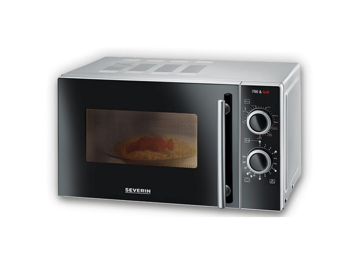 Severin MW7771 Forno microonde cm. 45 - argento/nero