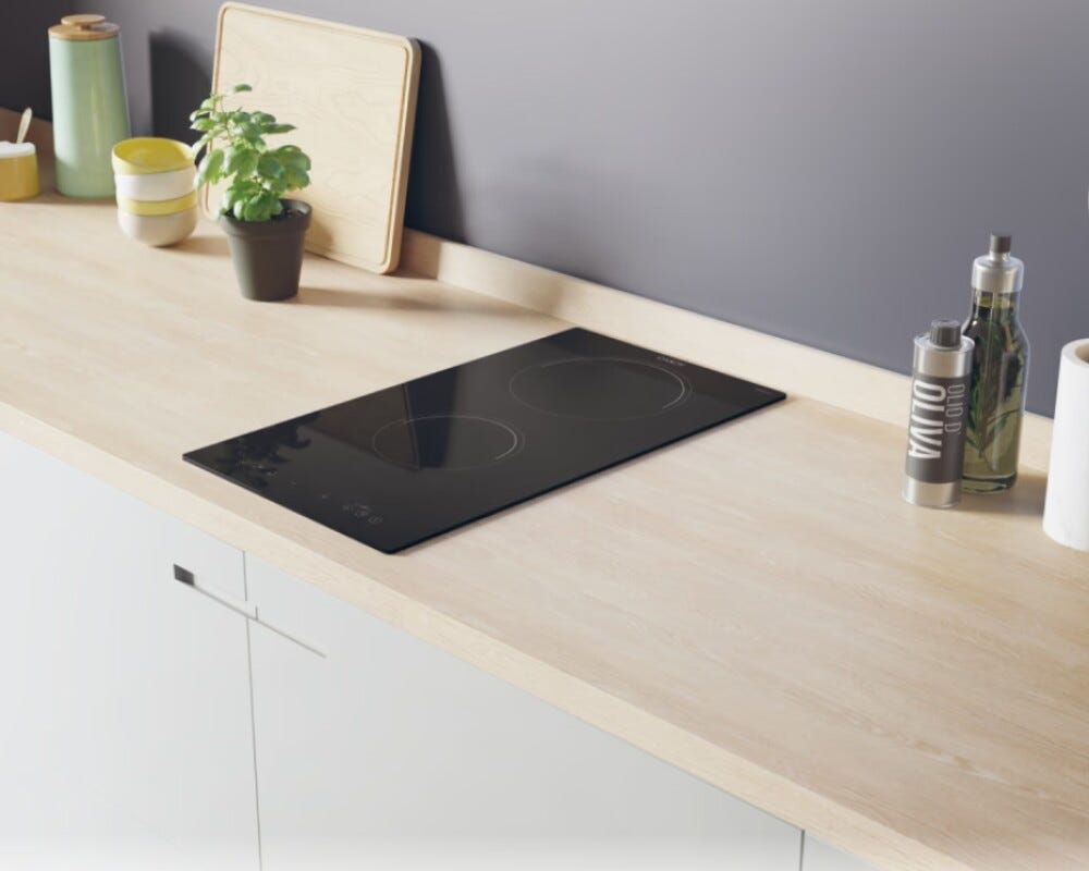Candy CID 30/1 Idea Piano cottura a induzione domino cm. 29 - vetroceramica nero