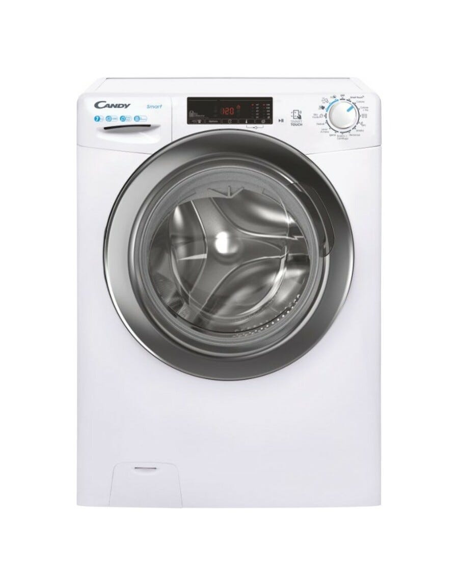 Candy CSS4127TWR3/1-11 Lavatrice slim cm. 60 - profondità 45 cm. - capacità 7 kg - bianco