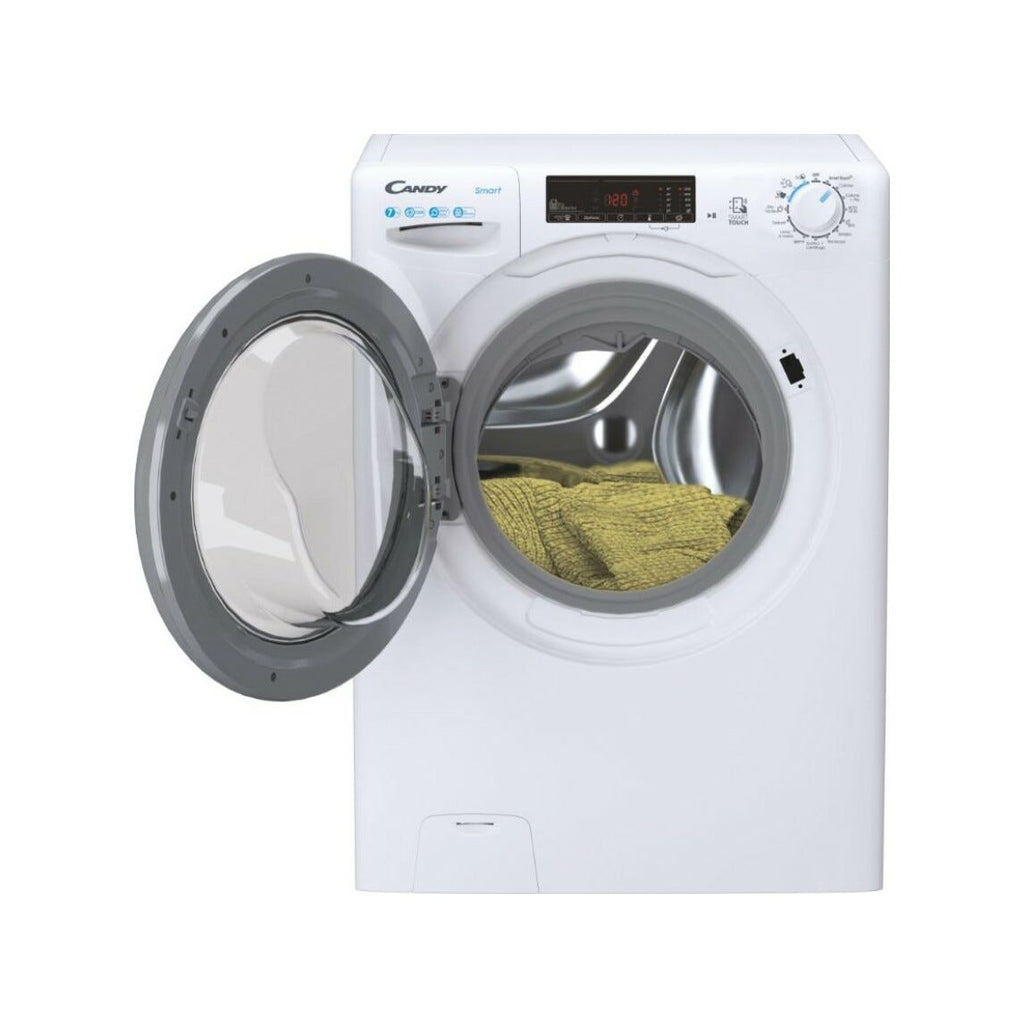 Candy CSS4127TWR3/1-11 Lavatrice slim cm. 60 - profondità 45 cm. - capacità 7 kg - bianco