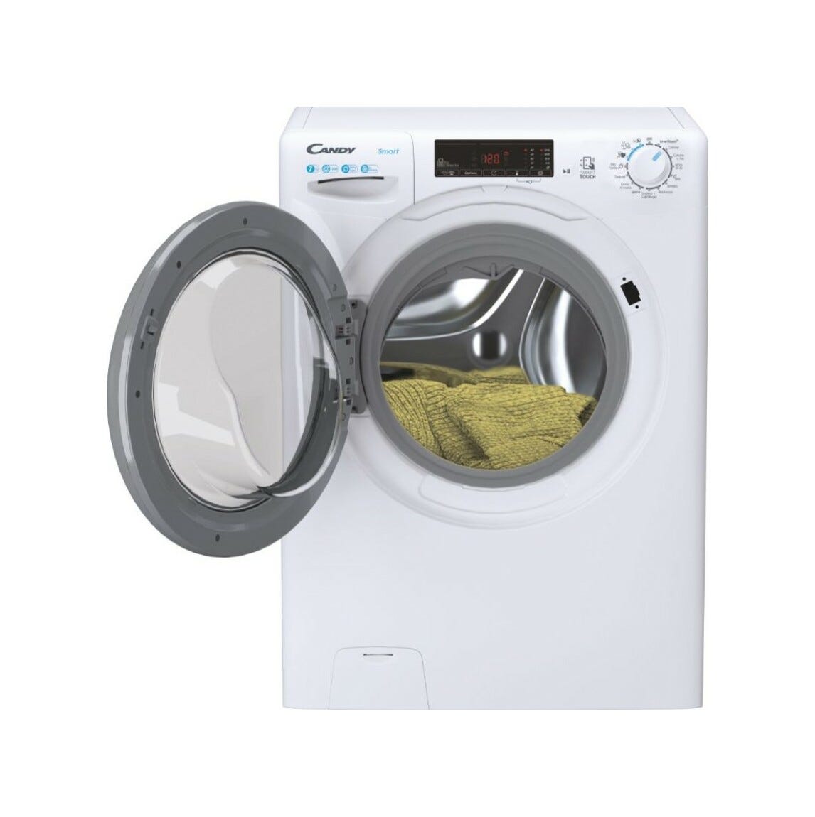 Candy CSS4127TWR3/1-11 Lavatrice slim cm. 60 - profondità 45 cm. - capacità 7 kg - bianco