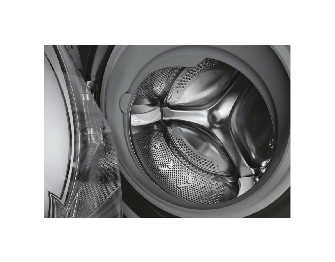 Candy HE1584TWMBB6-S Lavatrice cm. 60 - capacità 8 kg - nero lucido