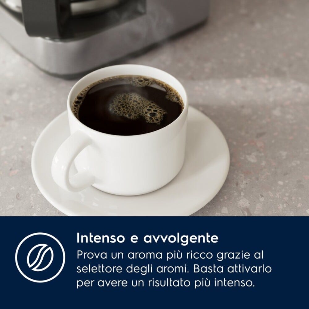 Electrolux E5CM1-6ST Macchina per caffè americano - inox
