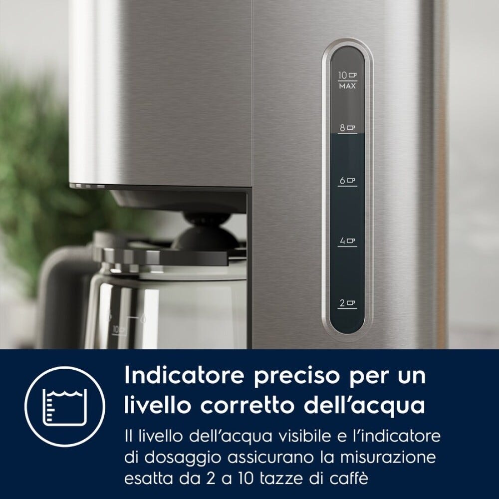 Electrolux E5CM1-6ST Macchina per caffè americano - inox