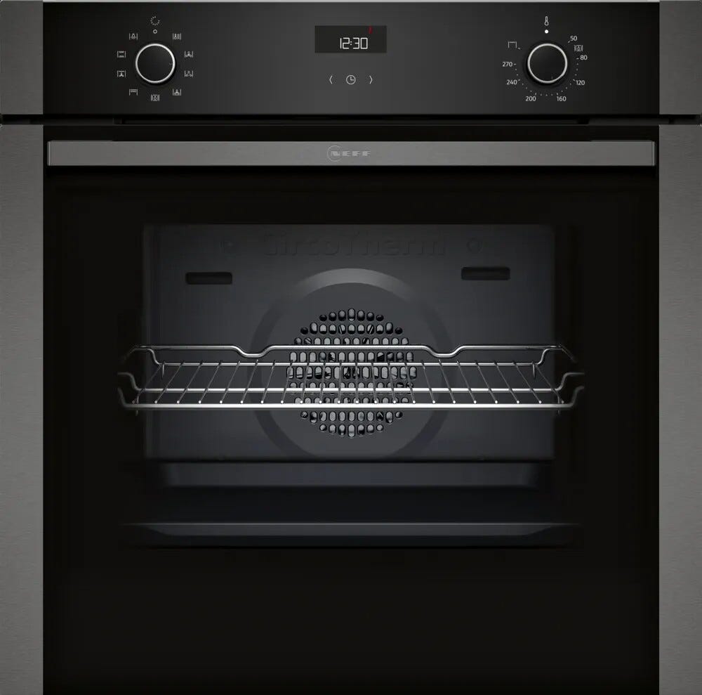 Neff B1ACE4AG3 Forno elettrico cm. 59 - grigio grafite