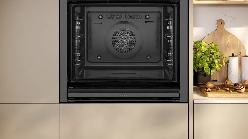 Neff B5AVM7AG7 N 50 Forno da incasso Slide&Hide, vapore aggiunto, pirolisi, 71 L, classe A+