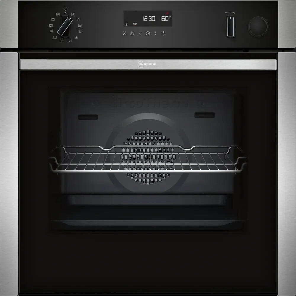 Neff B6AVH7AN3F N 50 Forno combinato a vapore pirolitico cm. 59 - inox