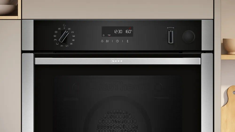 Neff B6AVH7AN3F N 50 Forno combinato a vapore pirolitico cm. 59 - inox