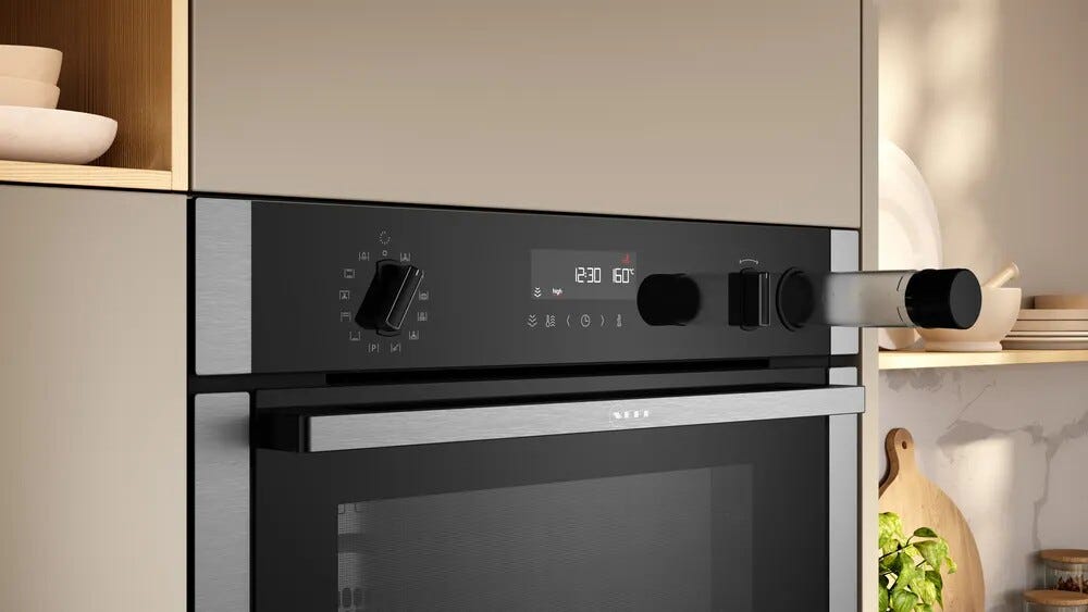Neff B6AVH7AN3F N 50 Forno combinato a vapore pirolitico cm. 59 - inox