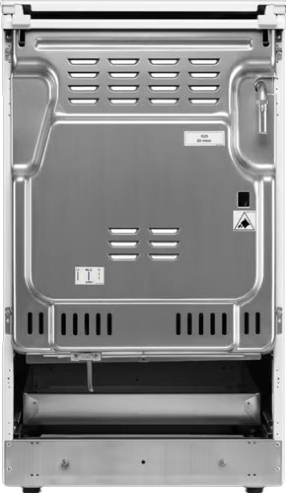 Electrolux LKK560232W serie 600 Cucina da accosto cm. 50 - 4 fuochi gas + 1 forno elettrico - bianco