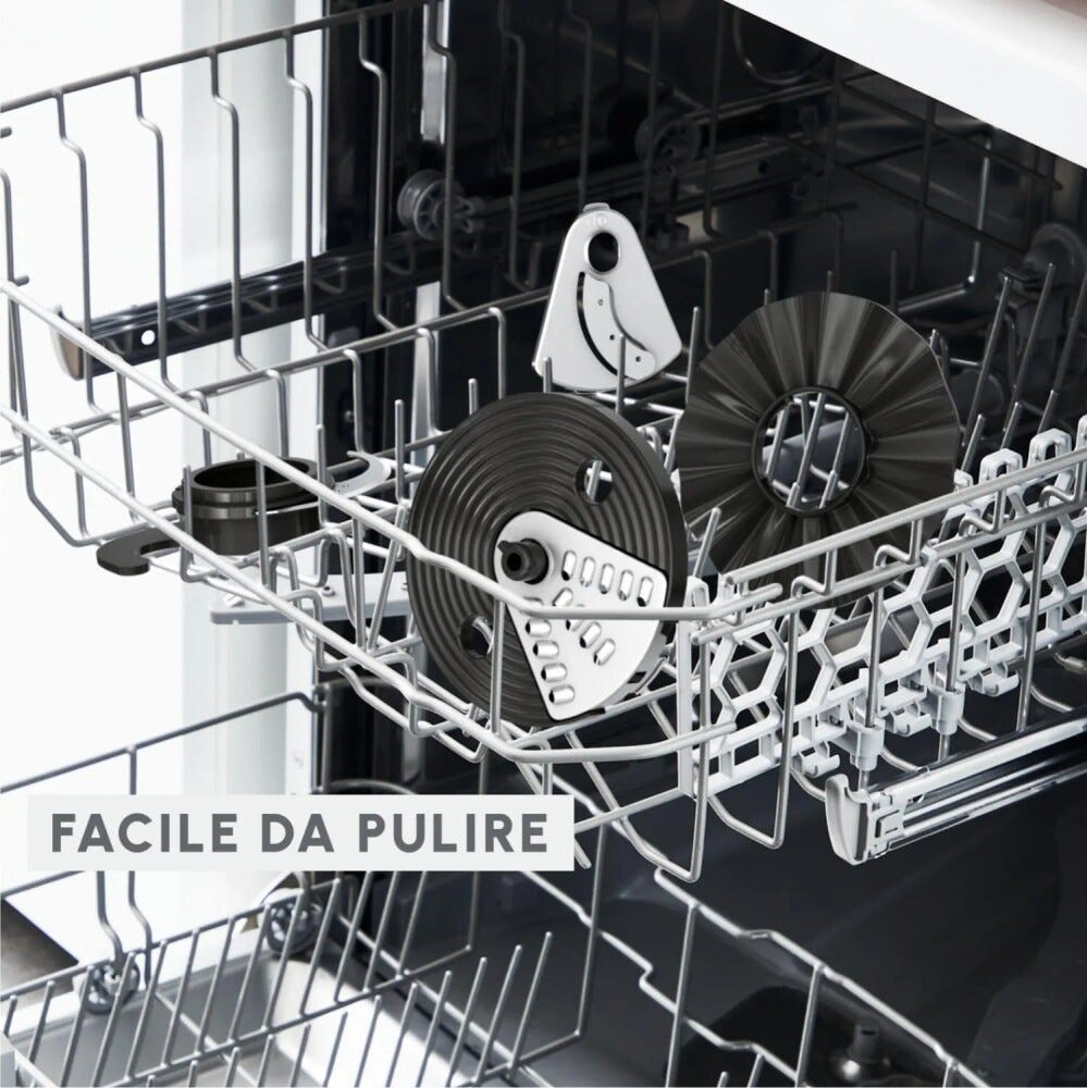 Moulinex FP242810 Easy Force Robot da cucina multifunzione - 2,4 lt - nero