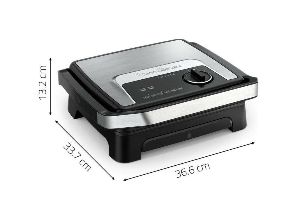 Moulinex GI272D10 Inicio Adjust Griglia elettrica - argento