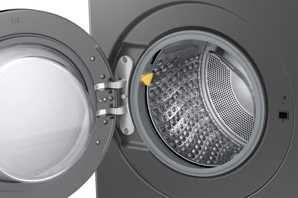 Samsung WD18DB8995BZT2 Bespoke Ai Laudry Combo™ Lavasciuga cm. 69 h. 111 - lavaggio 18 kg - asciugatura 11 kg - gray