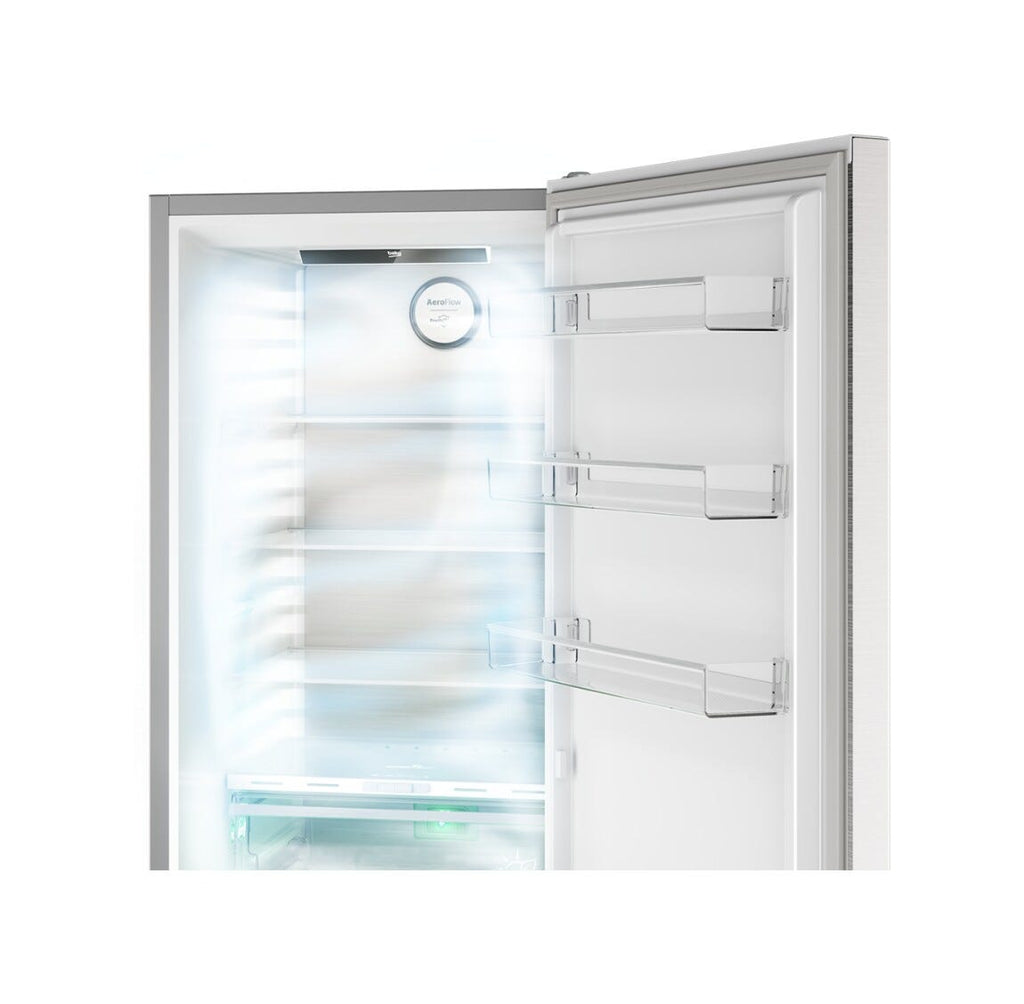 Beko B5RCNE565HXP Beyond Frigorifero con congelatore a libera installazione cm. 70 h. 192 - lt. 490 - inox
