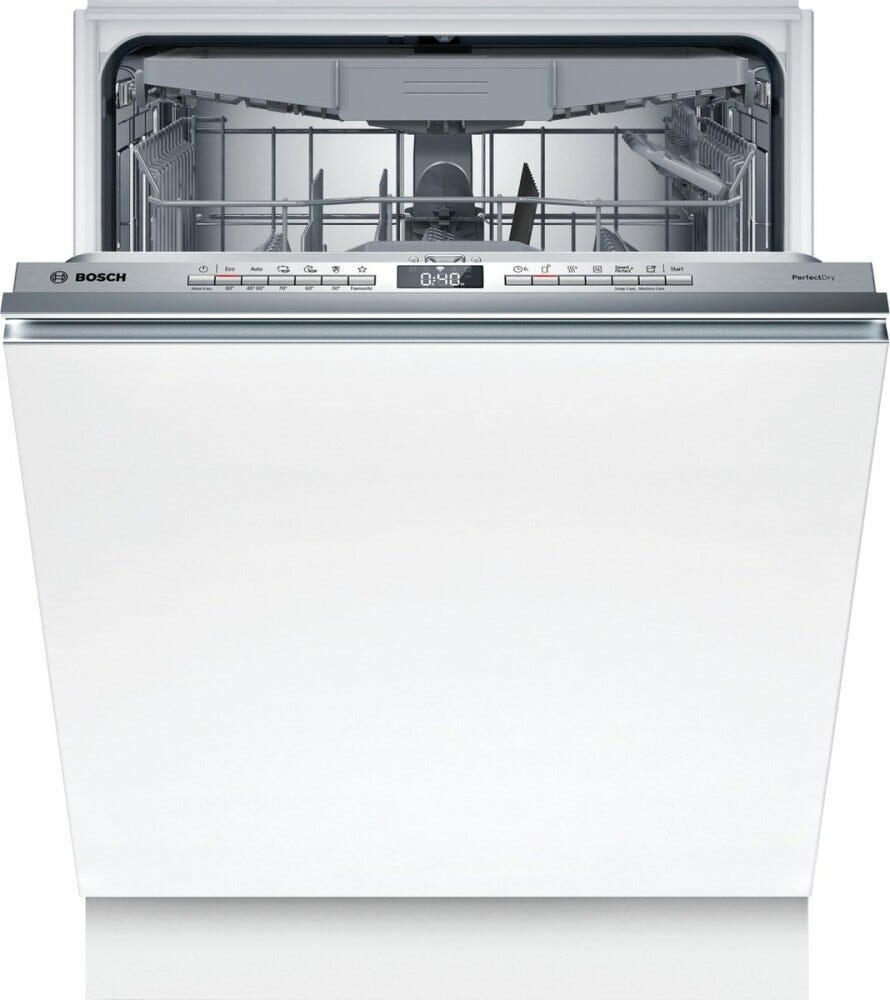Bosch SMH6ZCX10E 6 Lavastoviglie integrata totale cm. 60 - 14 coperti - cerniere sliding