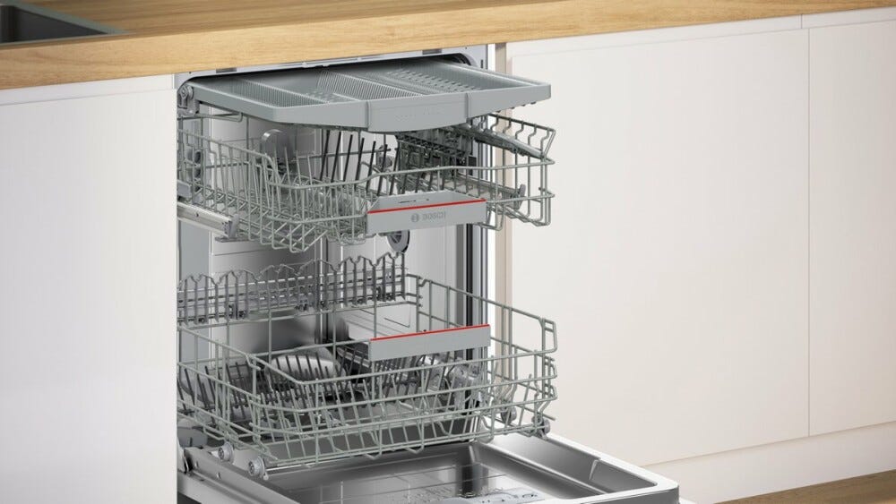 Bosch SMH6ZCX10E 6 Lavastoviglie integrata totale cm. 60 - 14 coperti - cerniere sliding