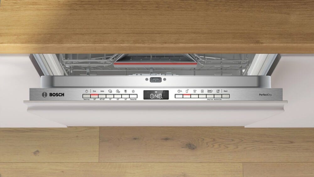 Bosch SMH6ZCX10E 6 Lavastoviglie integrata totale cm. 60 - 14 coperti - cerniere sliding