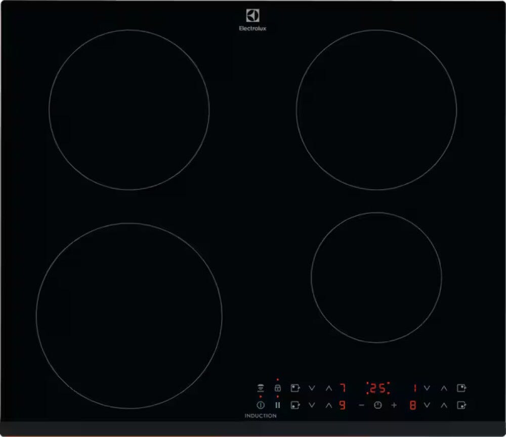 Electrolux CIR60433 Piano cottura a induzione cm. 59 - nero