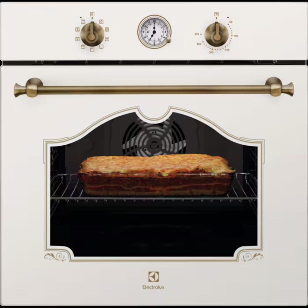 Electrolux EOA5220FOV Rococò SurroundCook Forno elettrico multifunzione cm 60 - bianco antico