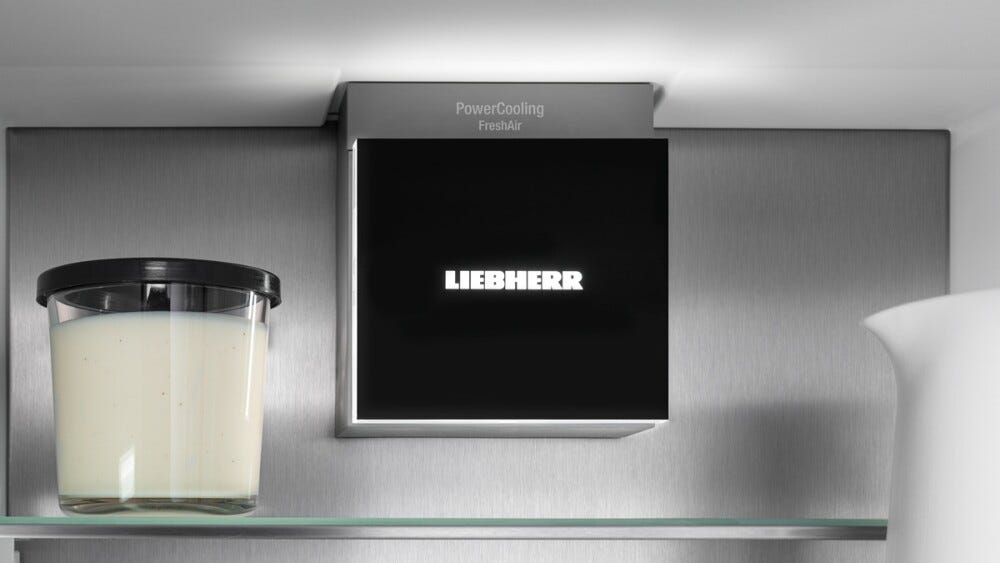 Liebherr CBNsda5223 Plus Frigorifero con congelatore a libera installazione cm. 60 h 186 - lt. 320 - argento