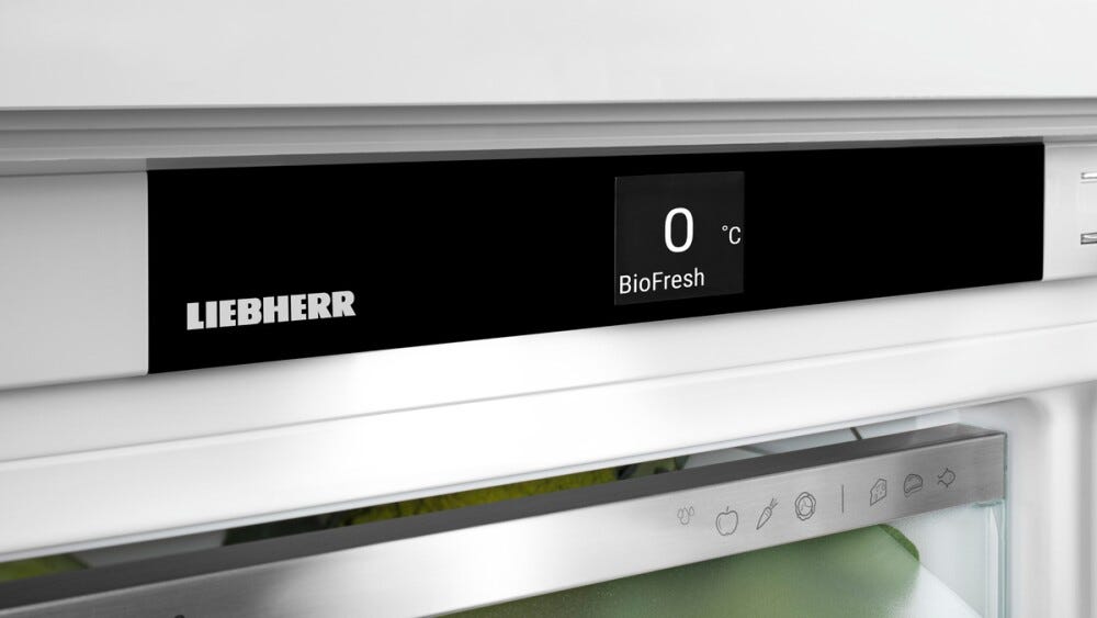 Liebherr CBNsda575i Prime Frigorifero con congelatore a libera installazione cm. 60 h. 202 - lt 362 - argento