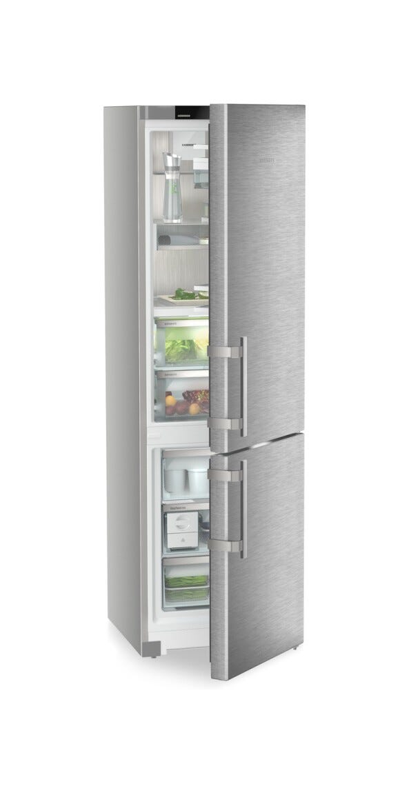 Liebherr CBNsda575i Prime Frigorifero con congelatore a libera installazione cm. 60 h. 202 - lt 362 - argento