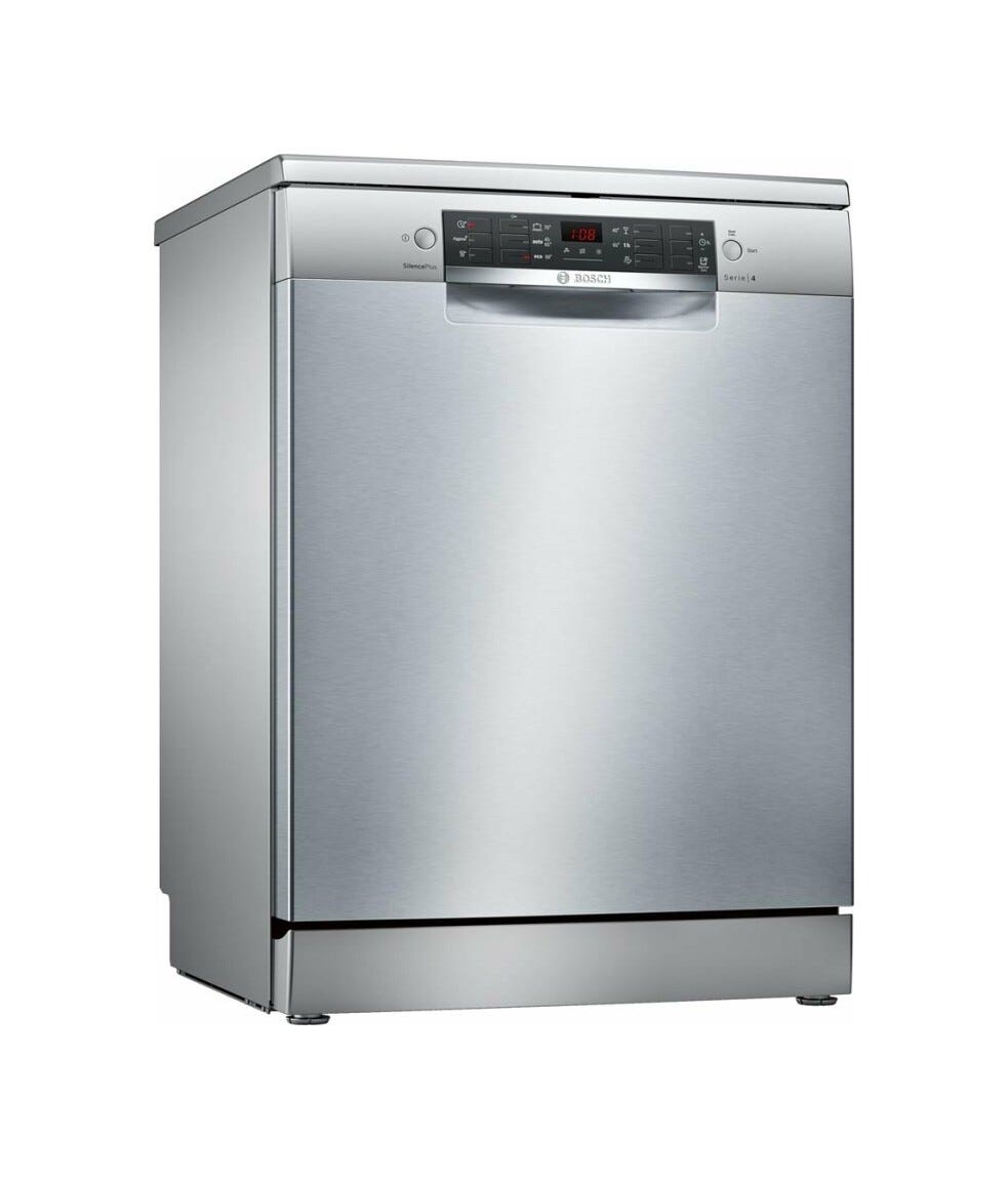 Bosch SMS46KI01E 4 Lavastoviglie a libera installazione cm. 60 - 13 coperti - inox spazzolato antimpronta