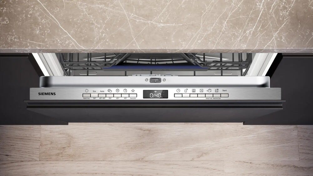 Siemens SN73HX14CE iq300 Lavastoviglie a incasso totale 14 coperti, Home Connect, varioHinge, cerniere sliding