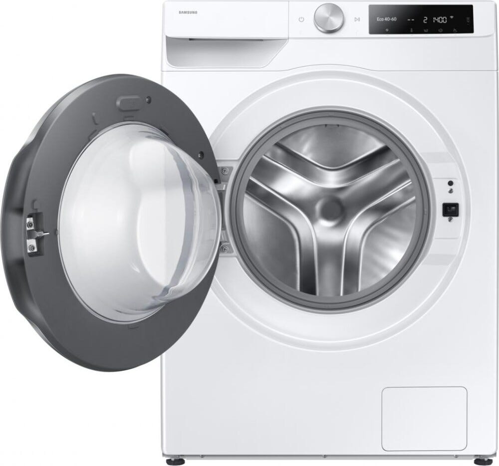Samsung WW90DG6U25LEU3 AI Control Lavatrice cm. 60 - capacità 9 kg - bianco