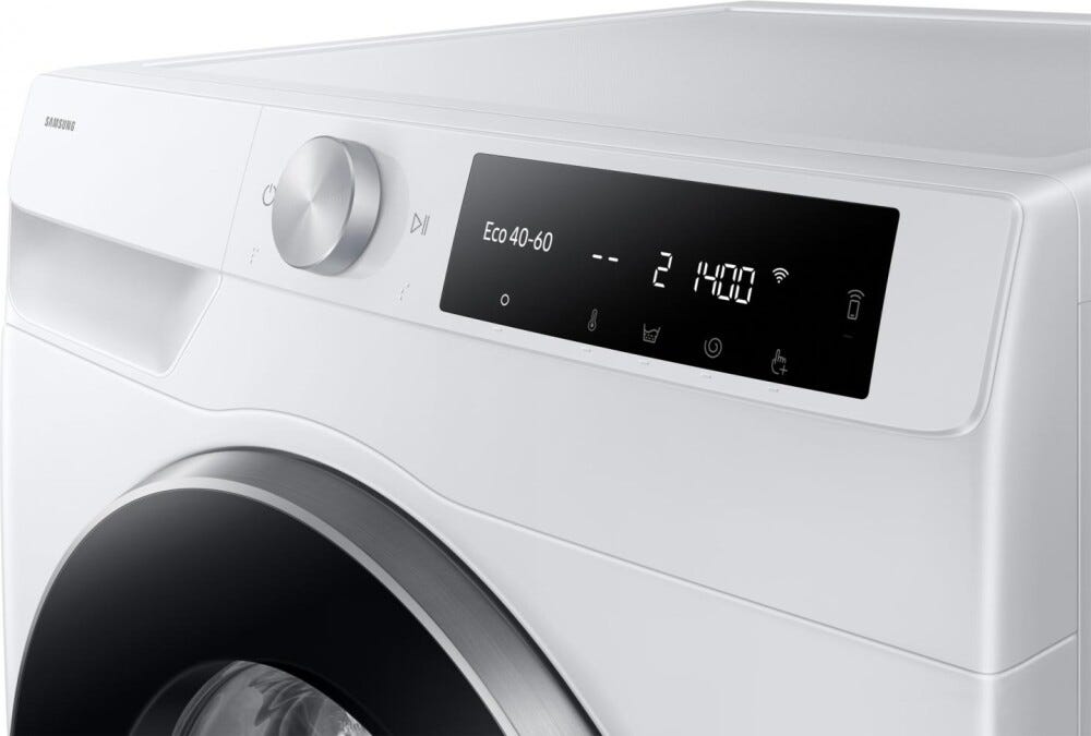 Samsung WW90DG6U25LEU3 AI Control Lavatrice cm. 60 - capacità 9 kg - bianco