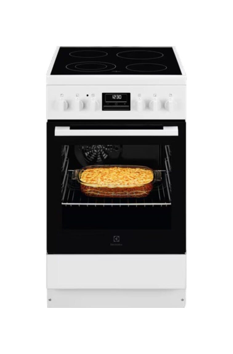 Electrolux LKR540266W Serie 500 Cucina da accosto cm. 50 - 4 zone elettriche - bianco