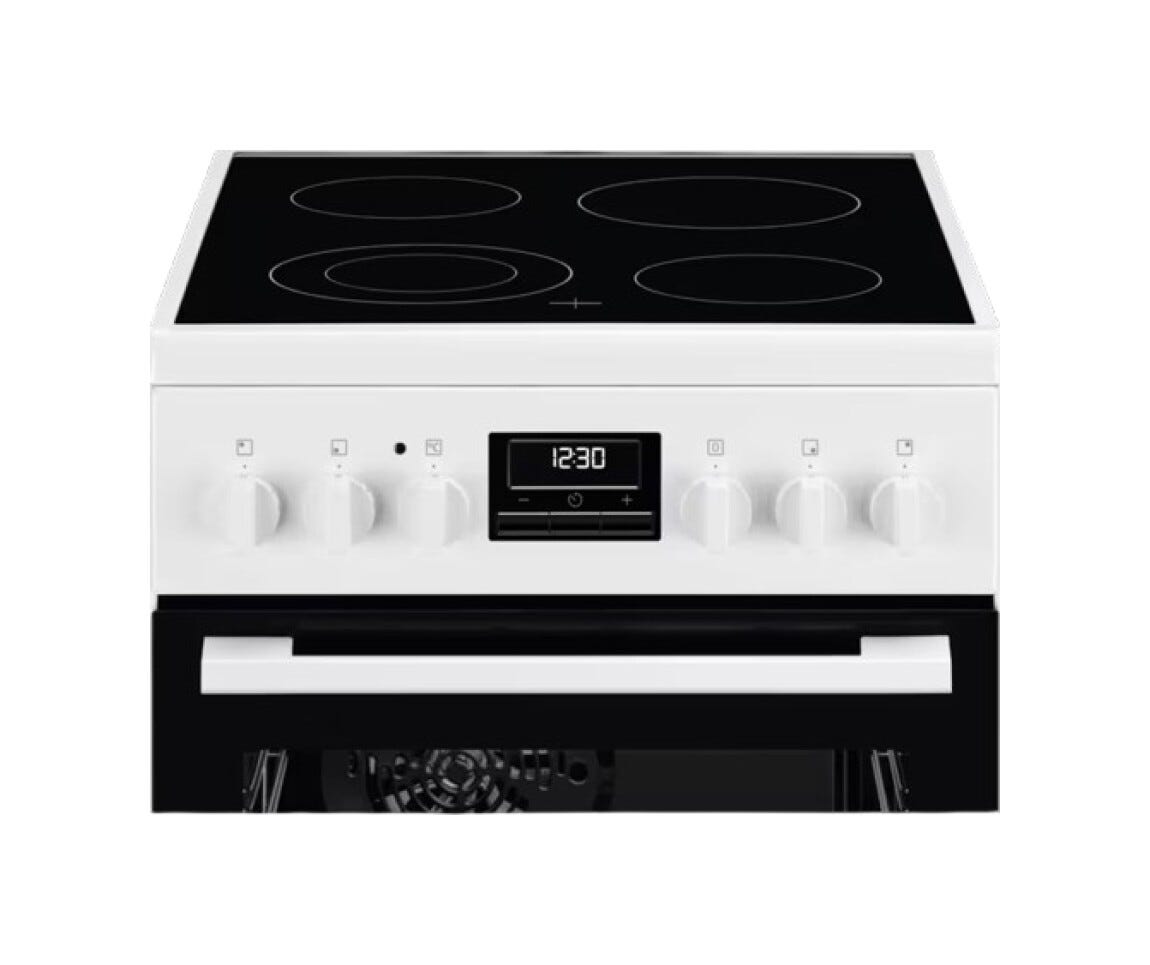 Electrolux LKR540266W Serie 500 Cucina da accosto cm. 50 - 4 zone elettriche - bianco