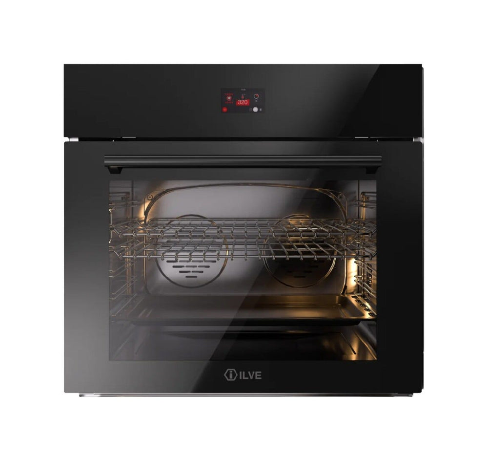 ILVE OV30GT31 Professional Plus Forno elettrico multifunzione cm 76 - vetro nero