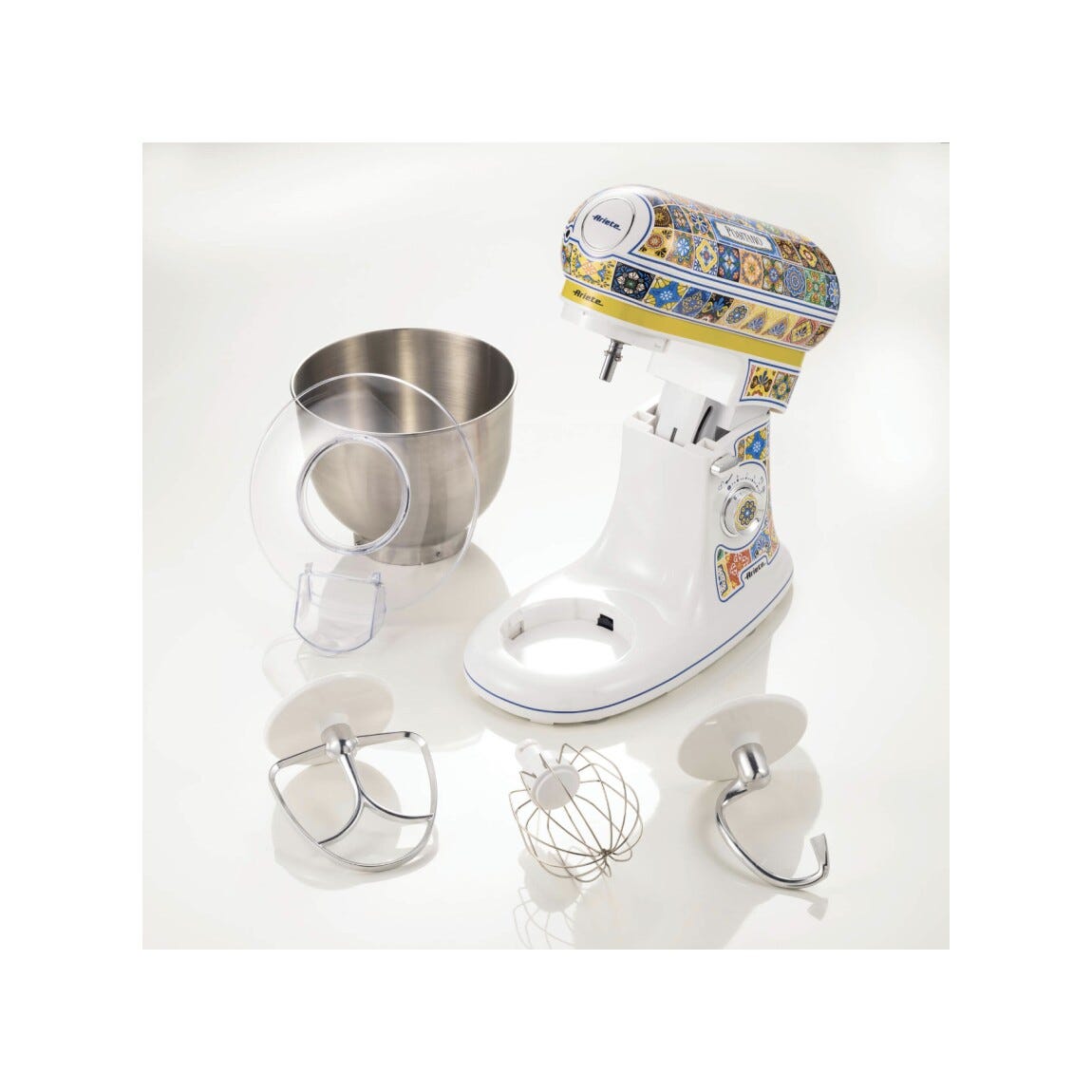 Ariete 1588/0P Positano Impastatrice planetaria lt. 5,5 - bianco/giallo