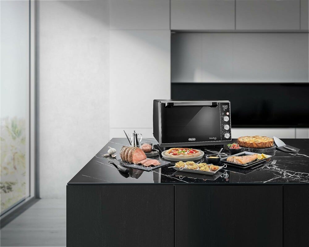 De Longhi DO34326 Sfornatutto Chef Forno elettrico cm. 53 - nero titanio