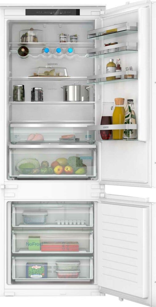 Siemens KB96NVSE0 iq300 Frigorifero con congelatore da incasso XXL, Home Connect, hyperFresh