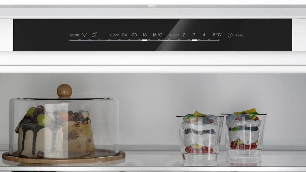 Siemens KB96NVSE0 iq300 Frigorifero con congelatore da incasso XXL, Home Connect, hyperFresh