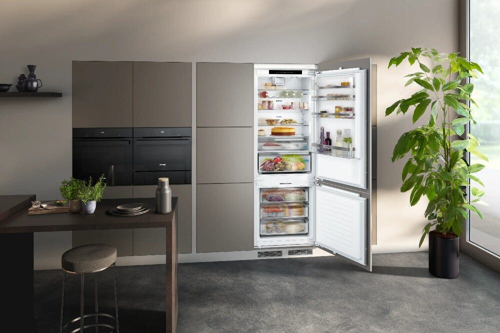 Siemens KB96NVSE0 iq300 Frigorifero con congelatore da incasso XXL, Home Connect, hyperFresh