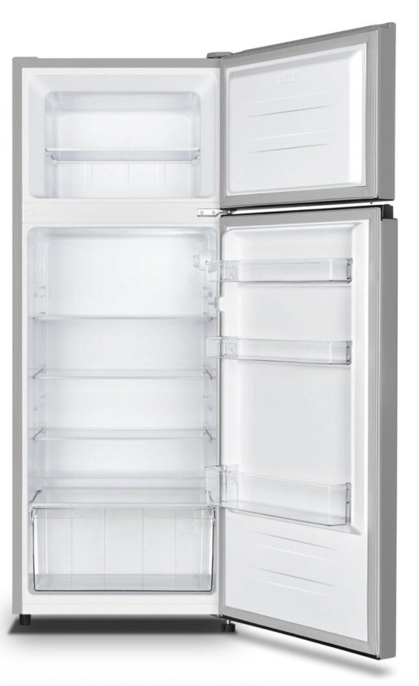 Gorenje RF414EPS4 Frigorifero con congelatore a libera installazione cm. 55 h. 144 - lt. 206 - grigio