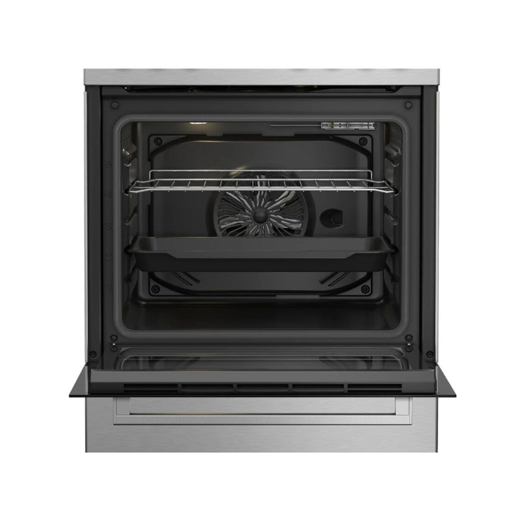 Beko FBE62130GXDN Cucina da accosto cm. 60 - 4 fuochi gas + 1 forno elettrico - argento