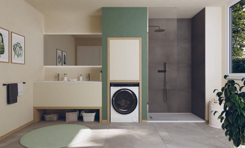 Candy BS49SB8S ProWash 700 Lavatrice cm. 60 - capacità 9 kg - bianco